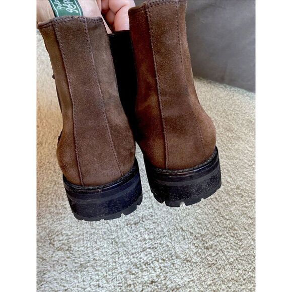 Polo Ralph Lauren Brown Suede Pull On Bryson Chls Boots Men\'s 10 D Retail $490 main image 6